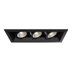 Eurofase - TE163-01 - MULT,PAR20,TRM,3LT,50W,BL/BLK - PAR20MULTI-GEN - Black
