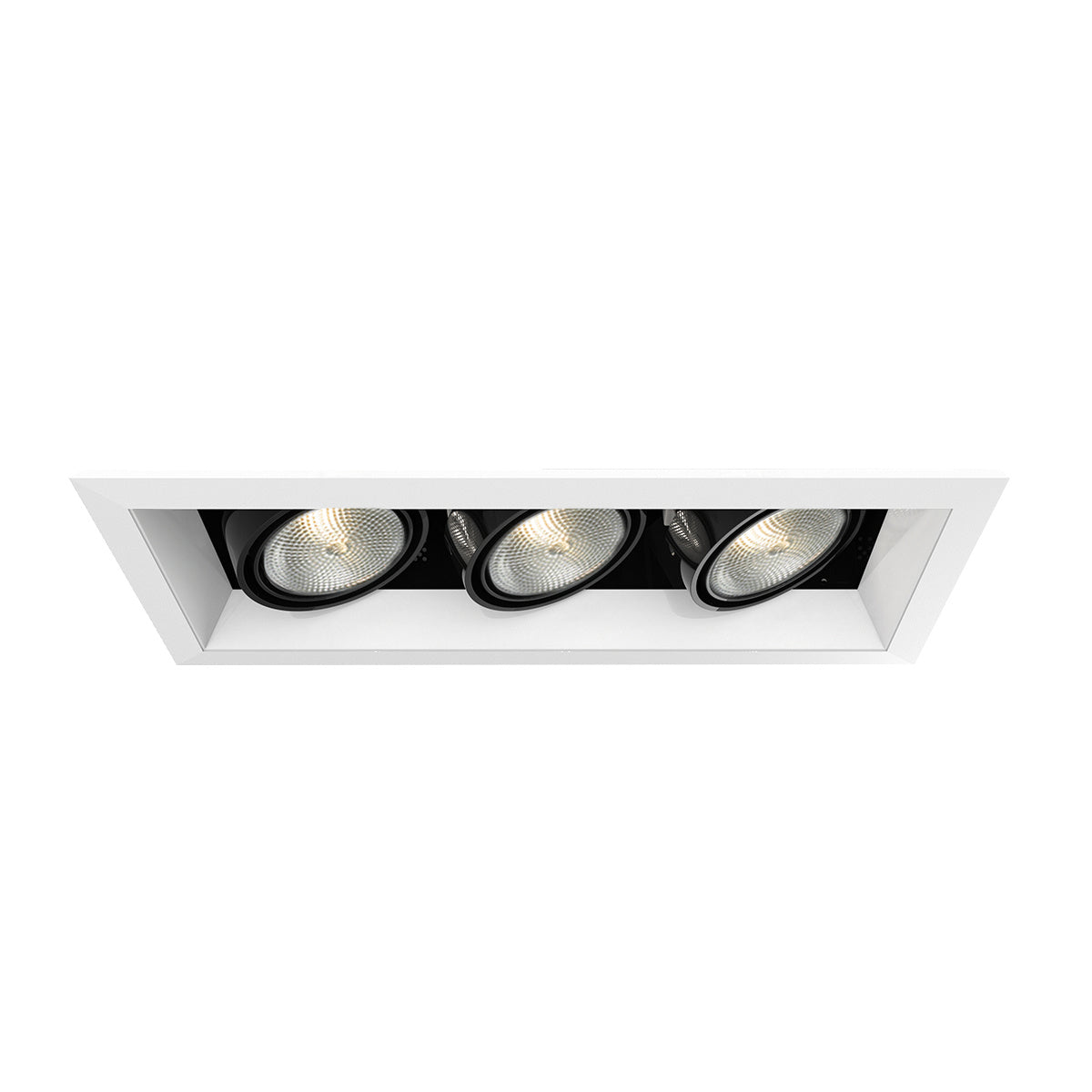 Eurofase - TE163-02 - MULT,PAR20,TRM,3LT,50W,WH/BLK - PAR20MULTI-GEN - White