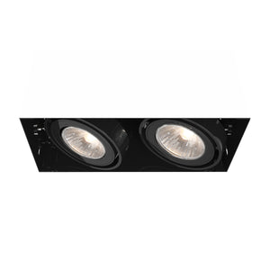 Eurofase - TE212GU10-01 - MULT,GU10,TRIMLSS,2LT,50W,BLK - GU10 MULTI - Black