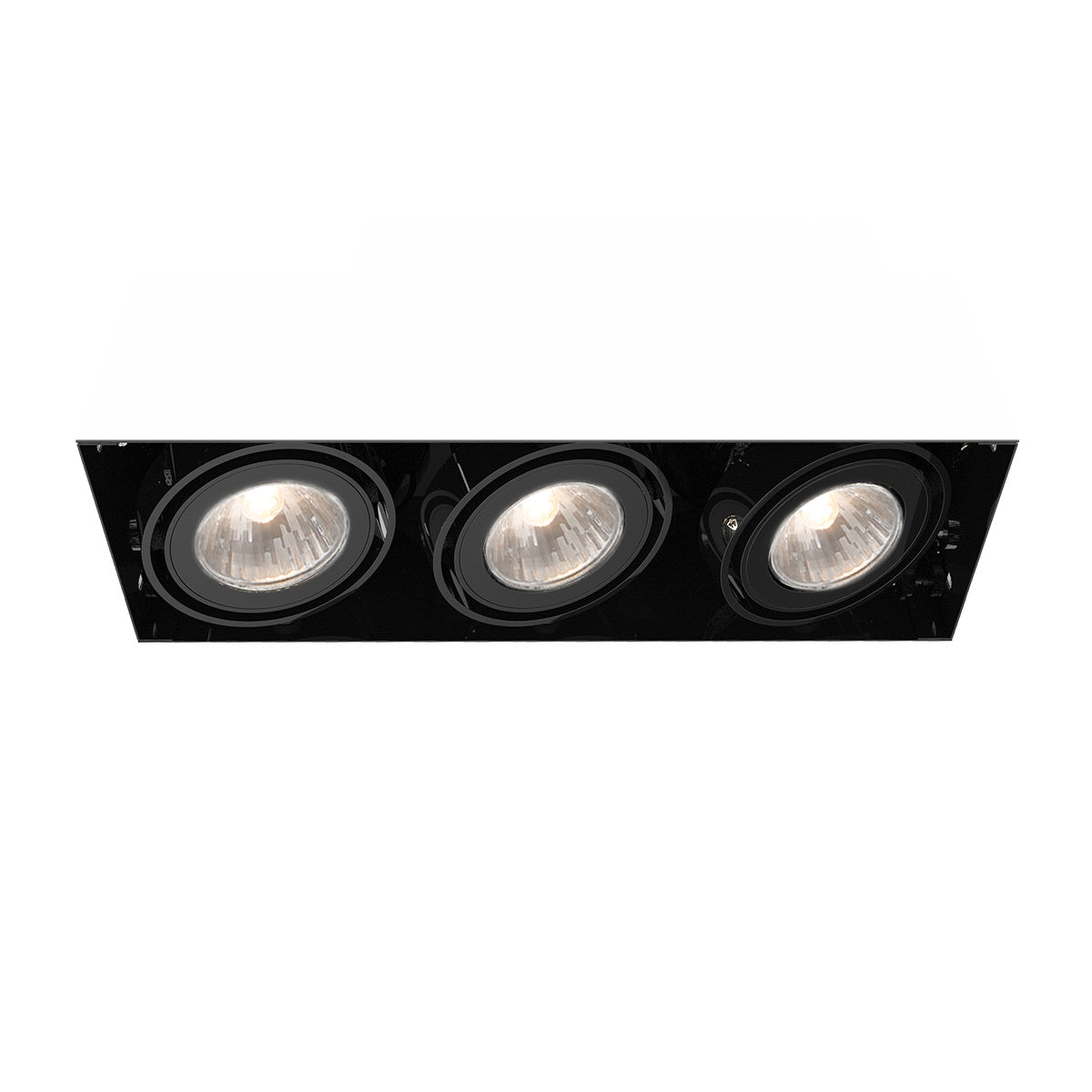 Eurofase - TE213GU10-01 - MULT,GU10,TRIMLSS,3LT,50W,BLK - GU10 MULTI - Black
