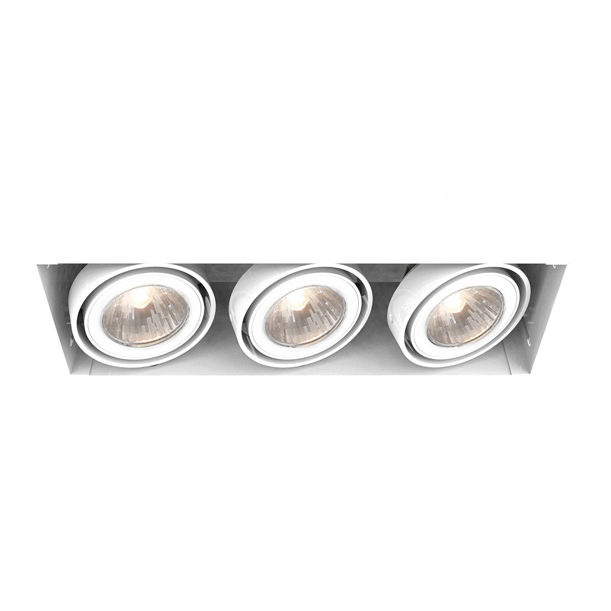 Eurofase - TE213GU10-02 - MULT,GU10,TRIMLSS,3LT,50W,WHT - GU10 MULTI - White