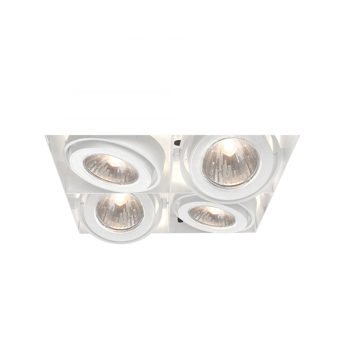 Eurofase - TE214BGU10-02 - MULT,GU10,TRIMLSS,4LT,50W,WHT - GU10 MULTI - White