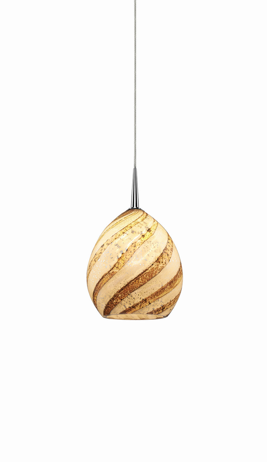 Bruck Lighting - MSG9/BZ/P/881 - One Light Pendant - Vibe - Bronze