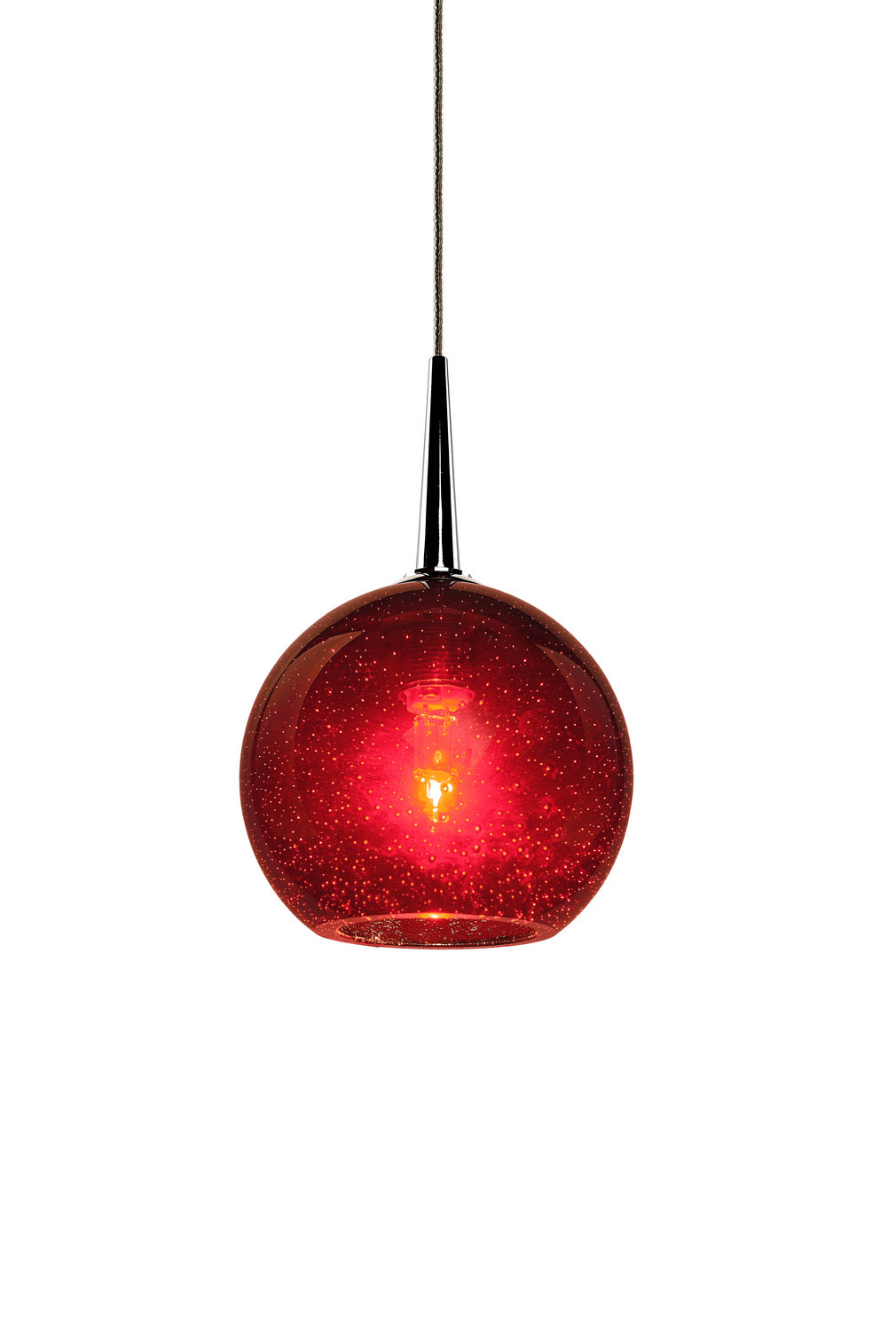 Bruck Lighting - MSG9/BZ/P/917 - One Light Pendant - Bobo - Bronze