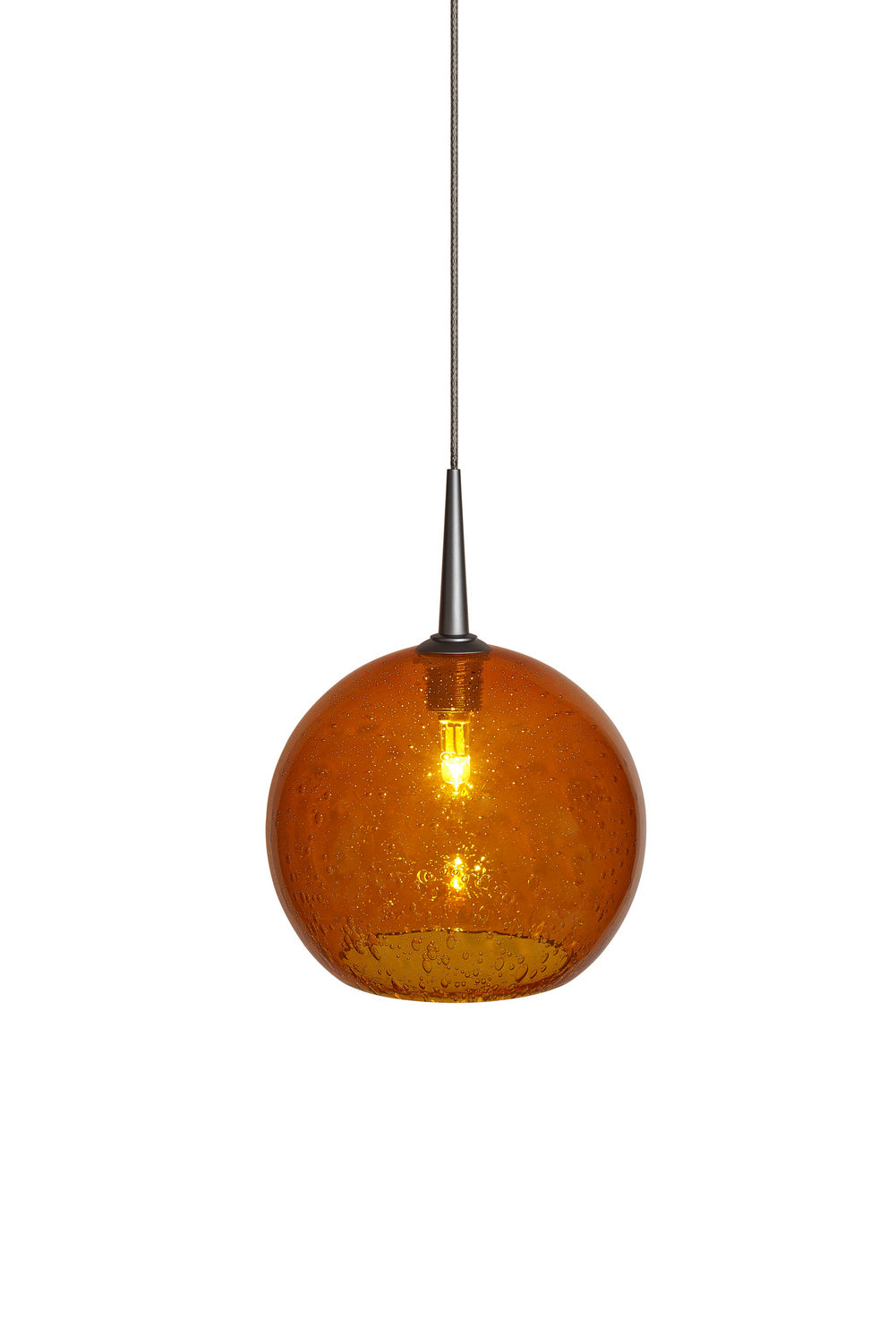 Bruck Lighting - MSG9/BZ/P/972 - One Light Pendant - Bobo - Bronze