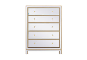 Elegant Lighting - MF72026G - Cabinet - Reflexion - Gold