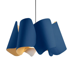 Bruck Lighting - WEPCAM/67/BLU/ASH - One Light Pendant - WEP - Black