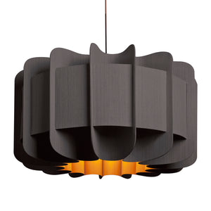 Bruck Lighting - WEPCLA/75/EBY/ASH - One Light Pendant - WEP - Black