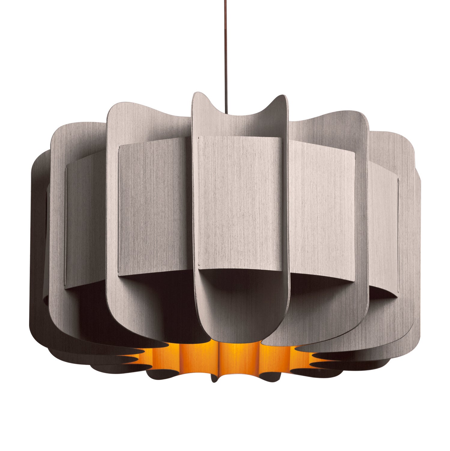 Bruck Lighting - WEPCLA/75/GYO/ASH - One Light Pendant - WEP - Black