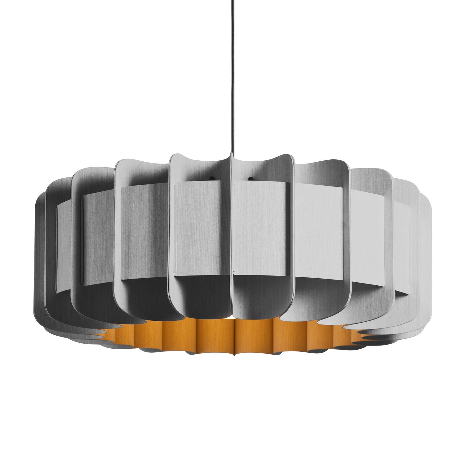 Bruck Lighting - WEPCLA/A74/GYO/ASH - One Light Pendant - WEP - Black