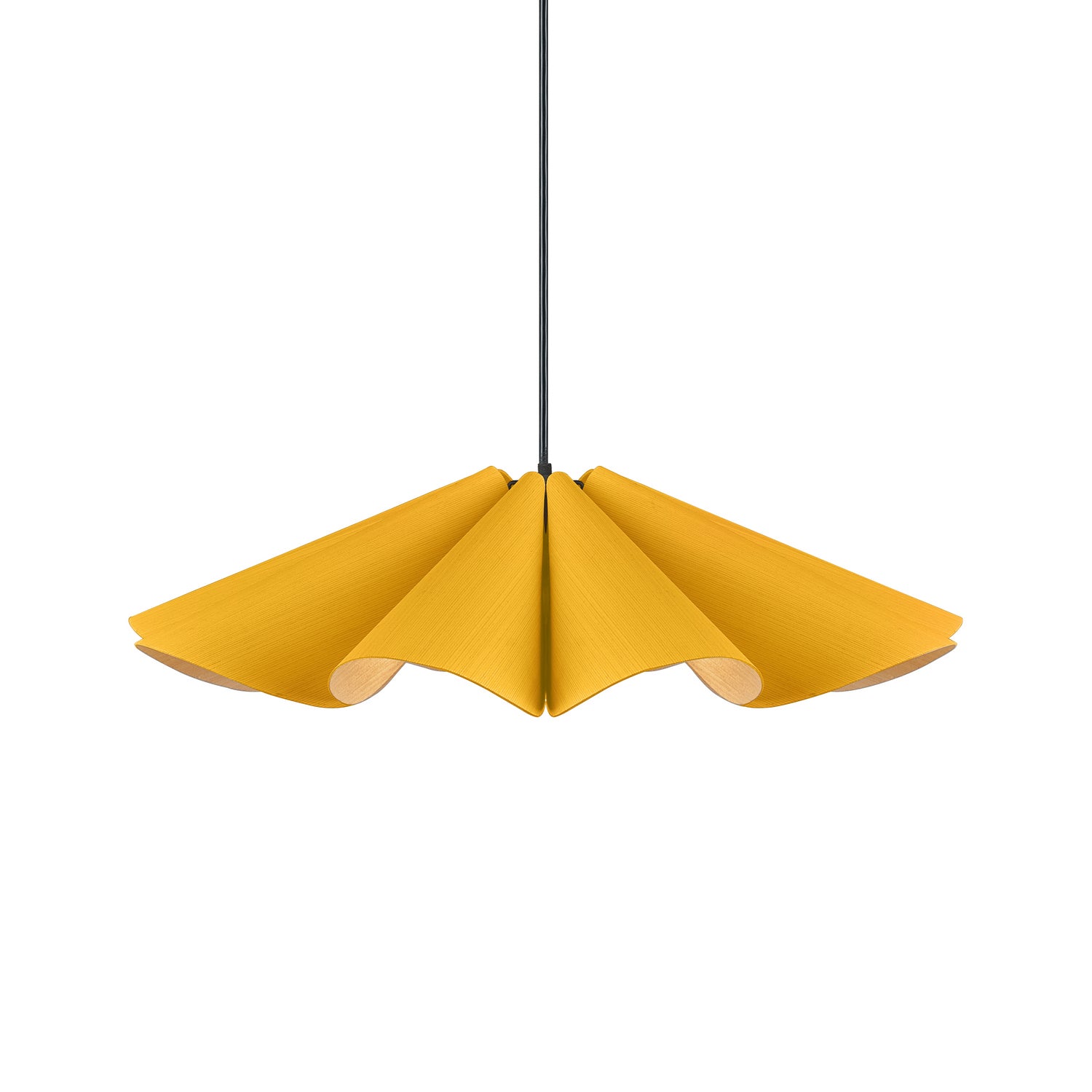 Bruck Lighting - WEPDEL/60/OSH/ASH - One Light Pendant - WEP - Black