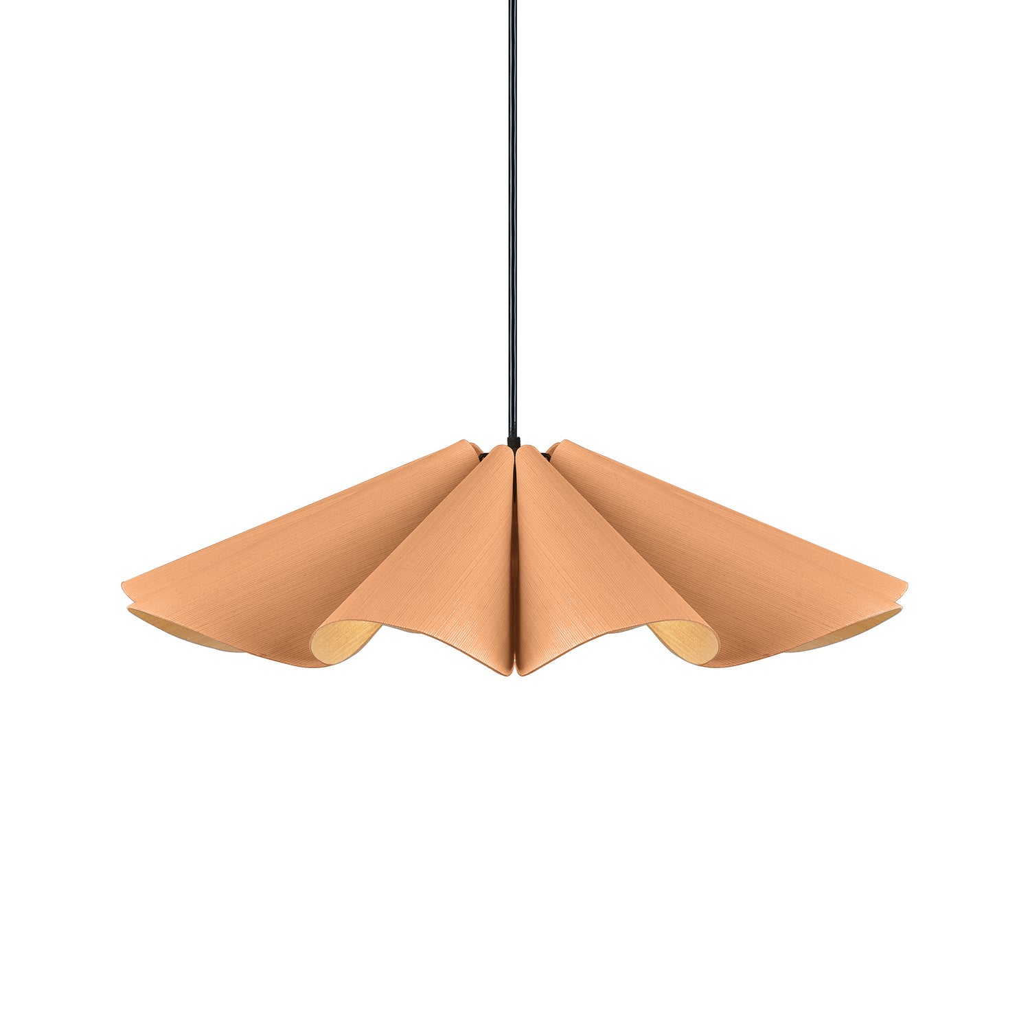 Bruck Lighting - WEPDEL/60/PTB/ASH - One Light Pendant - WEP - Black