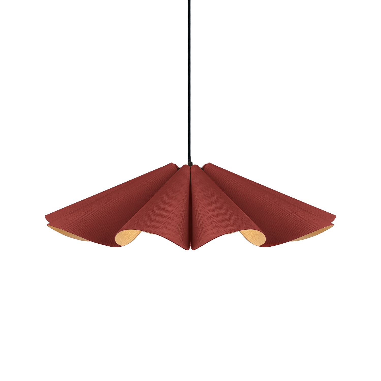 Bruck Lighting - WEPDEL/60/TRC/ASH - One Light Pendant - WEP - Black