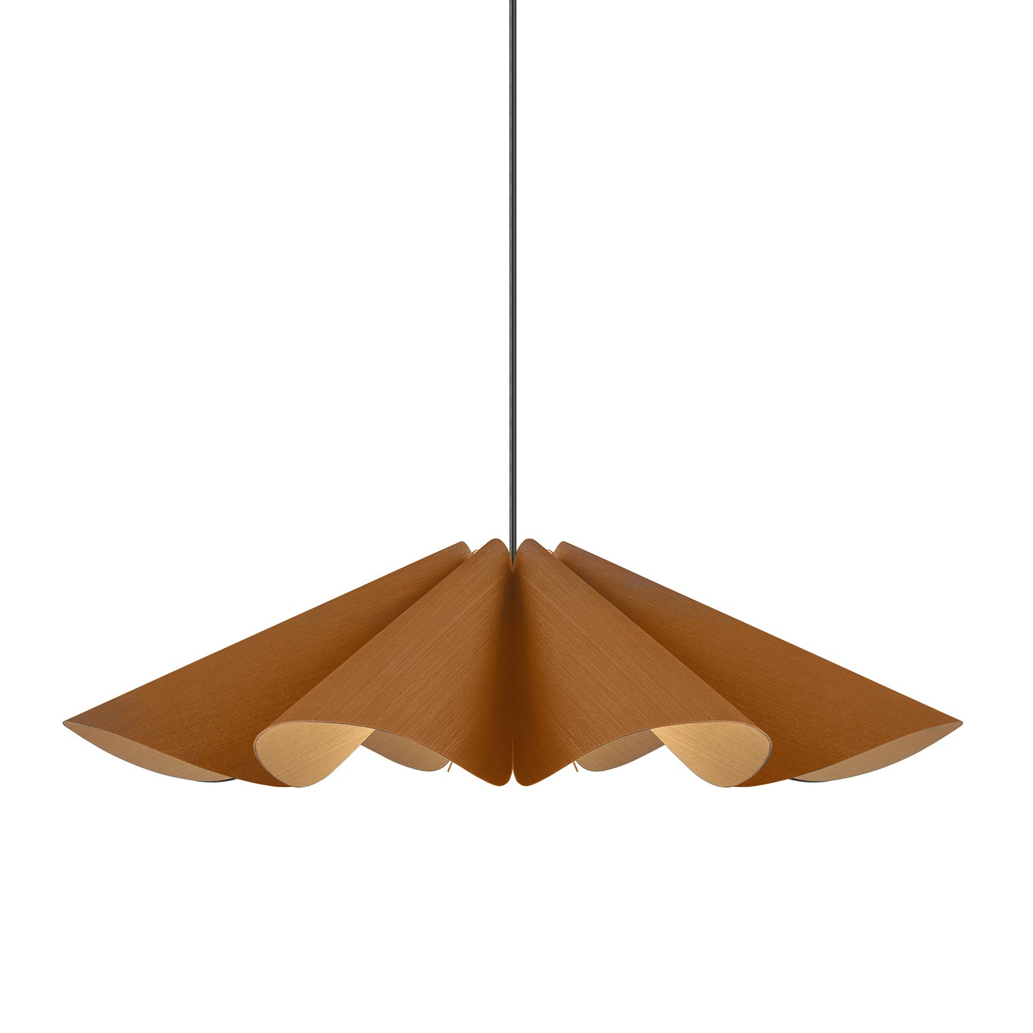 Bruck Lighting - WEPDEL/80/PTB/ASH - One Light Pendant - WEP - Black