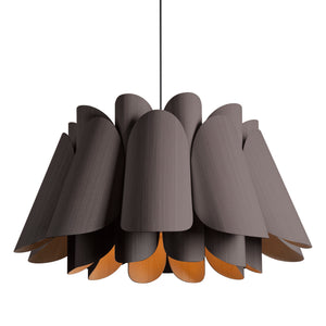 Bruck Lighting - WEPFED/68/EBY/ASH - One Light Pendant - WEP - Black