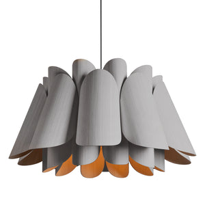 Bruck Lighting - WEPFED/68/GYO/ASH - One Light Pendant - WEP - Black