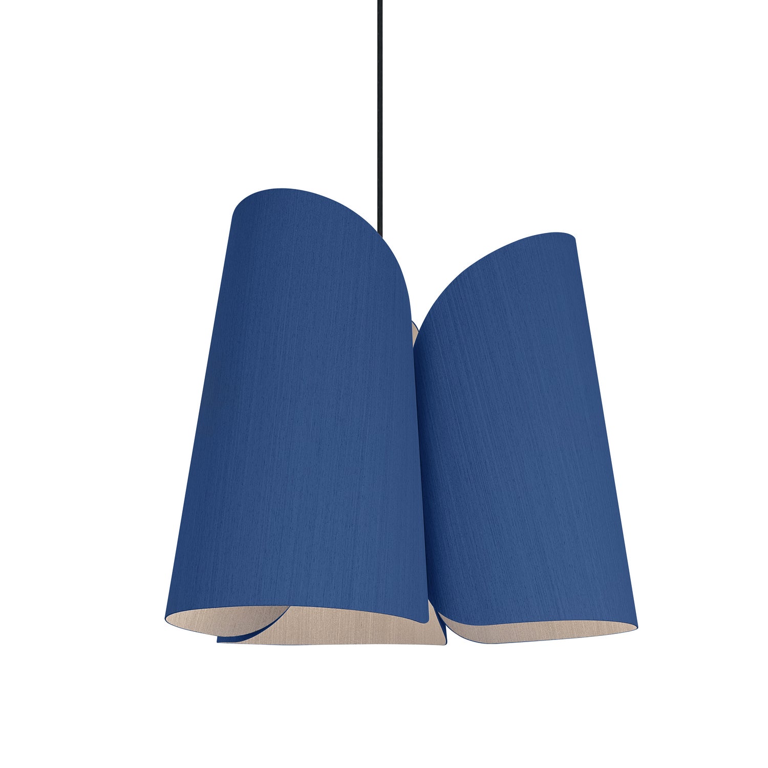 Bruck Lighting - WEPJUL/46/BLU/ASH - One Light Pendant - WEP - Black