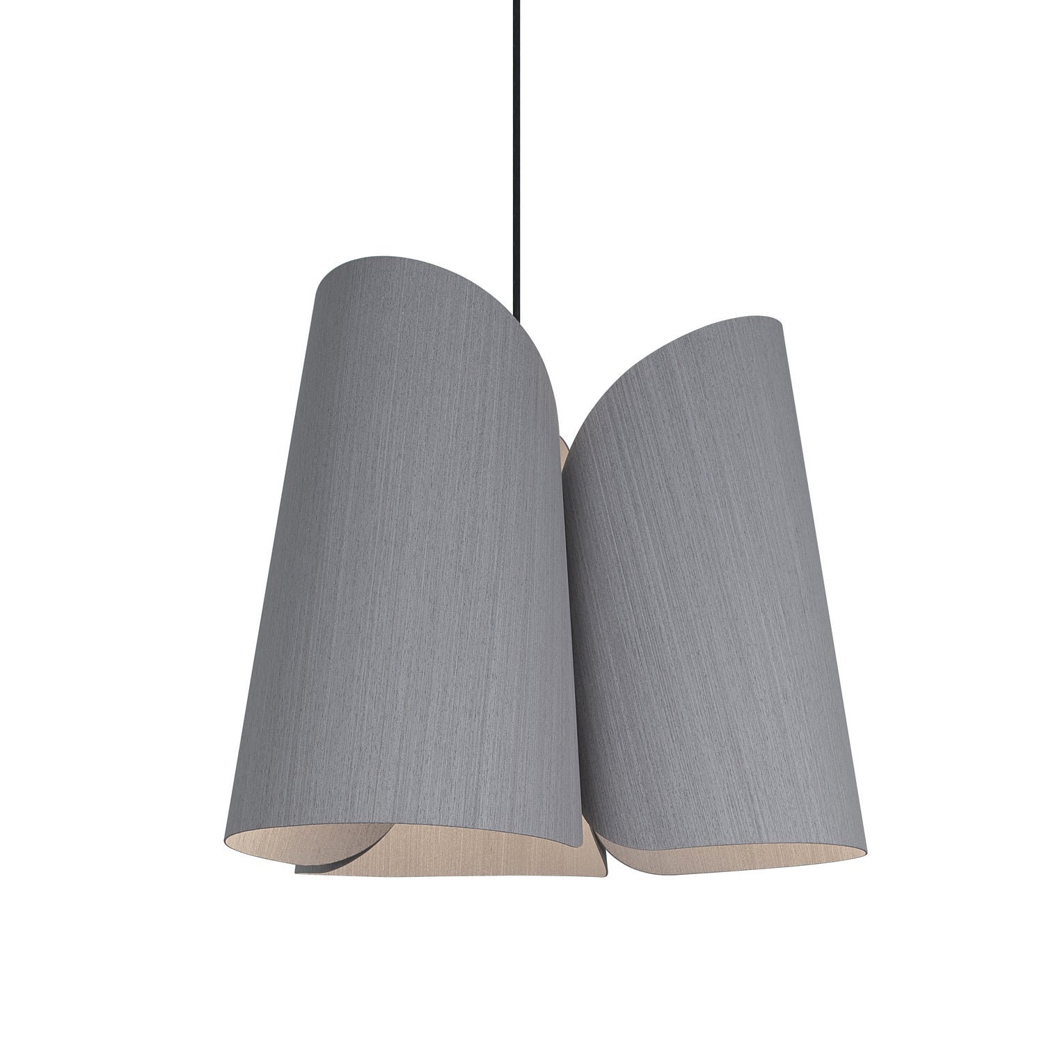 Bruck Lighting - WEPJUL/46/GYO/ASH - One Light Pendant - WEP - Black