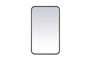 Elegant Lighting - MR801830BK - Mirror - Evermore - Black