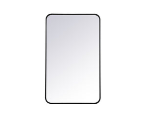 Elegant Lighting - MR802236BK - Mirror - Evermore - Black