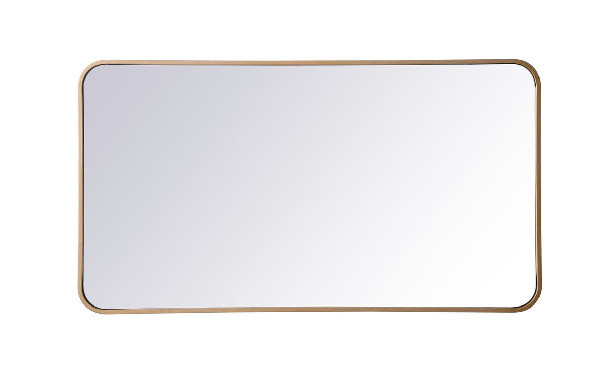 Elegant Lighting - MR802240BR - Mirror - Evermore - Brass