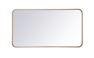 Elegant Lighting - MR802240BR - Mirror - Evermore - Brass
