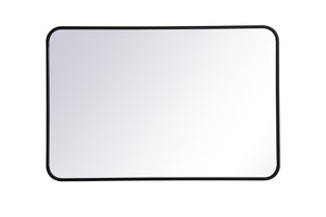 Elegant Lighting - MR802436BK - Mirror - Evermore - Black