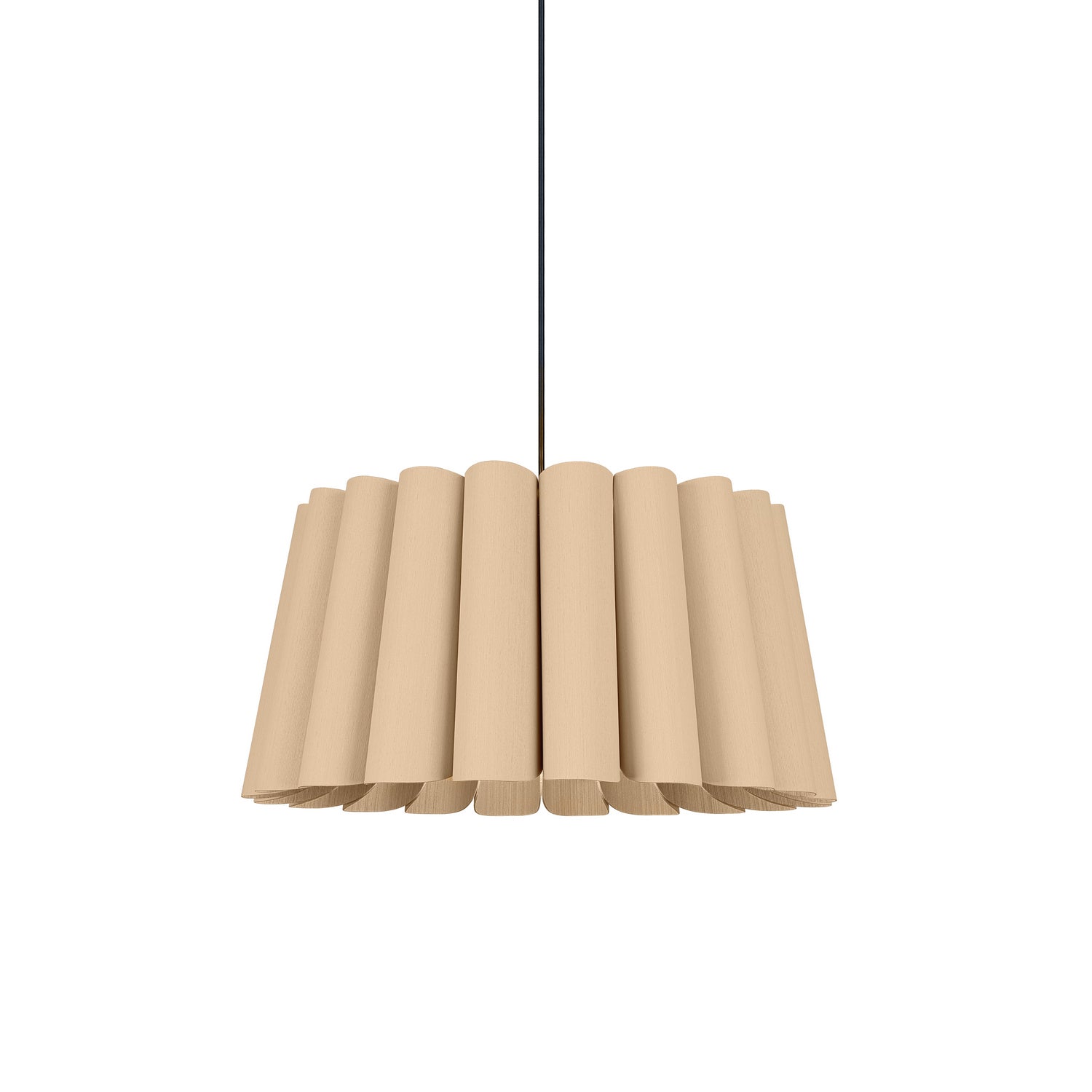 Bruck Lighting - WEPREN/56/ASH/ASH - One Light Pendant - WEP - Black