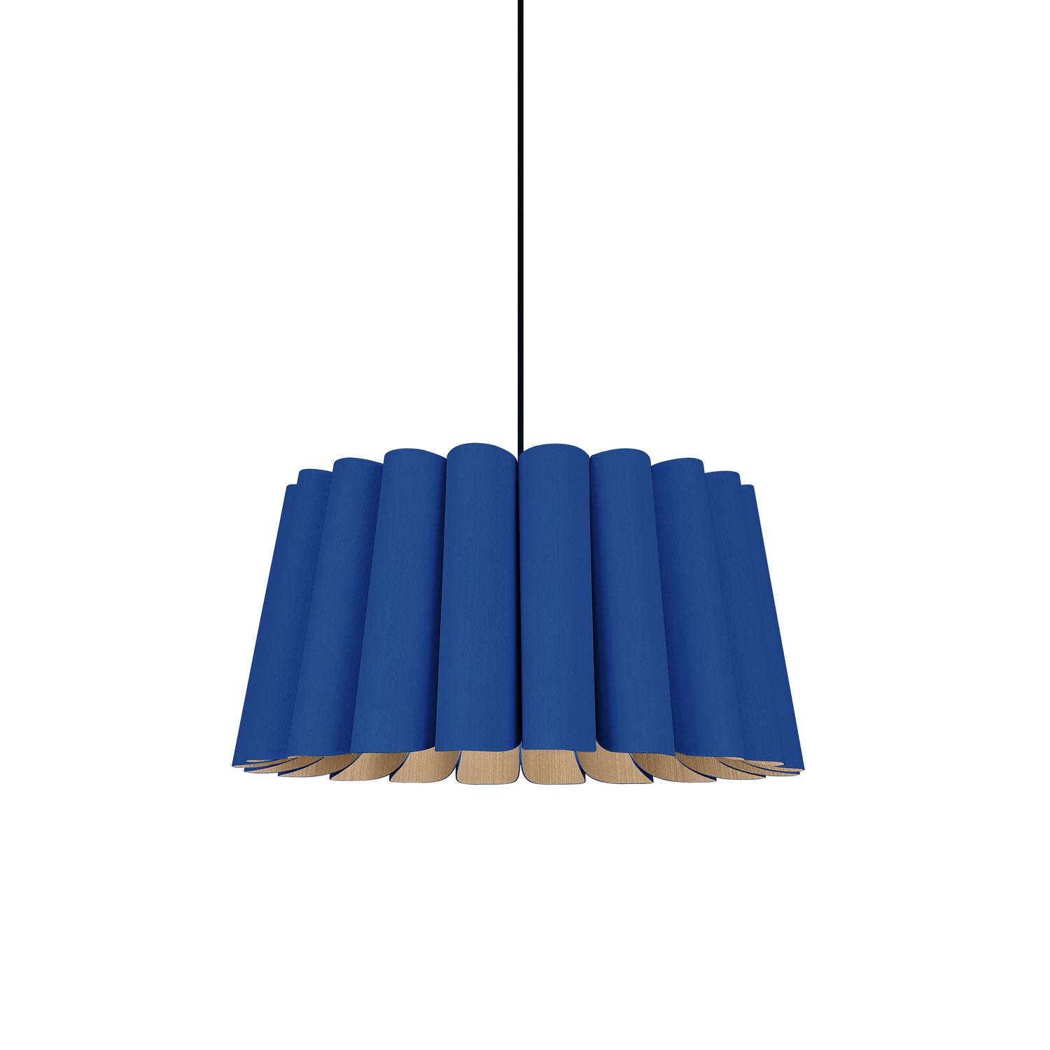 Bruck Lighting - WEPREN/56/BLU/ASH - One Light Pendant - WEP - Black