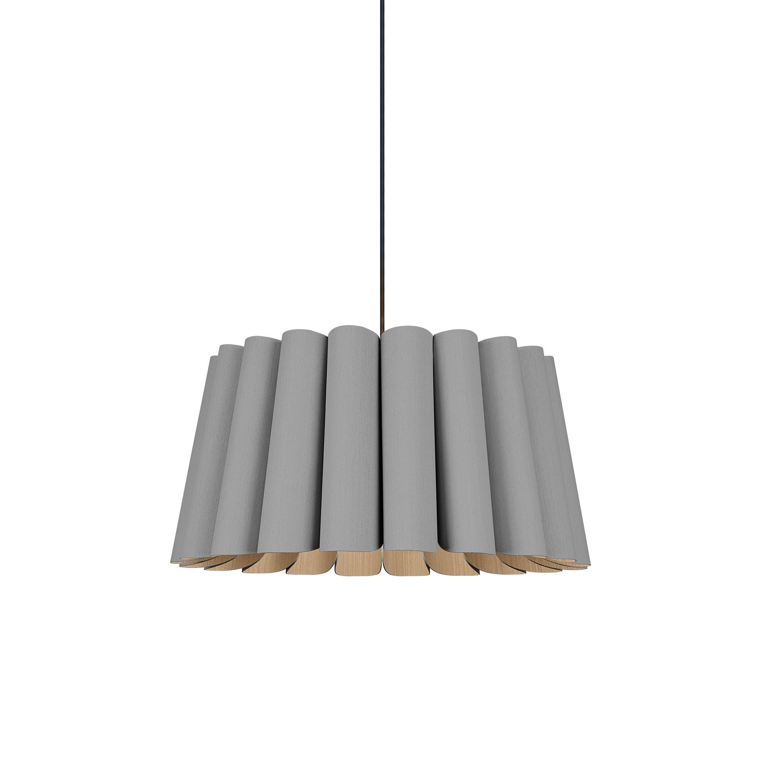 Bruck Lighting - WEPREN/56/GYO/ASH - One Light Pendant - WEP - Black