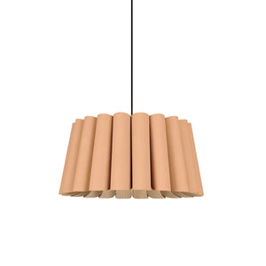 Bruck Lighting - WEPREN/56/PTB/ASH - One Light Pendant - WEP - Black