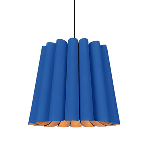 Bruck Lighting - WEPREN/56L/BLU/ASH - One Light Pendant - WEP - Black