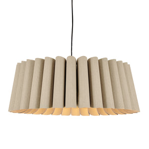 Bruck Lighting - WEPREN/80/ASH/ASH - One Light Pendant - WEP - Black