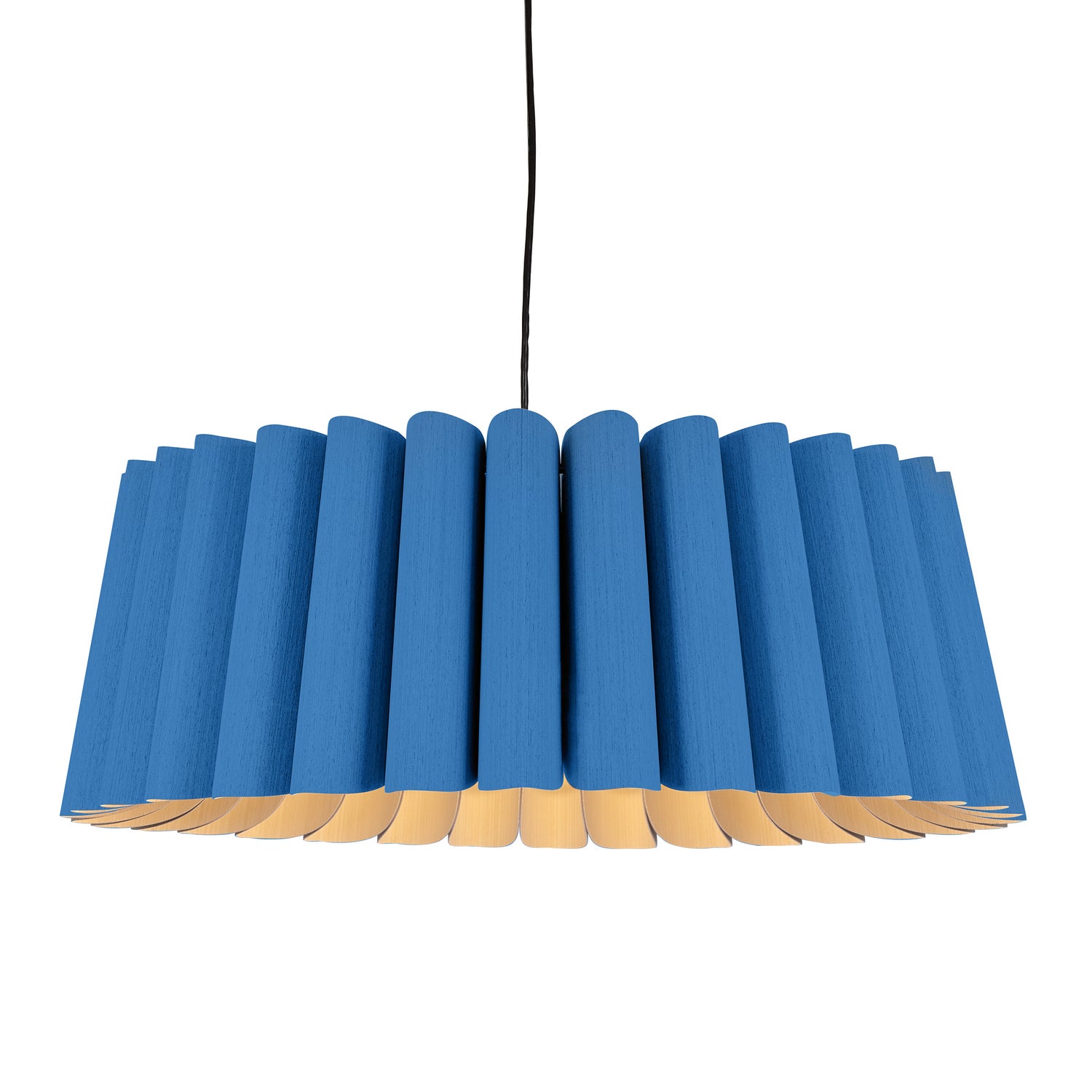 Bruck Lighting - WEPREN/80/BLU/ASH - One Light Pendant - WEP - Black