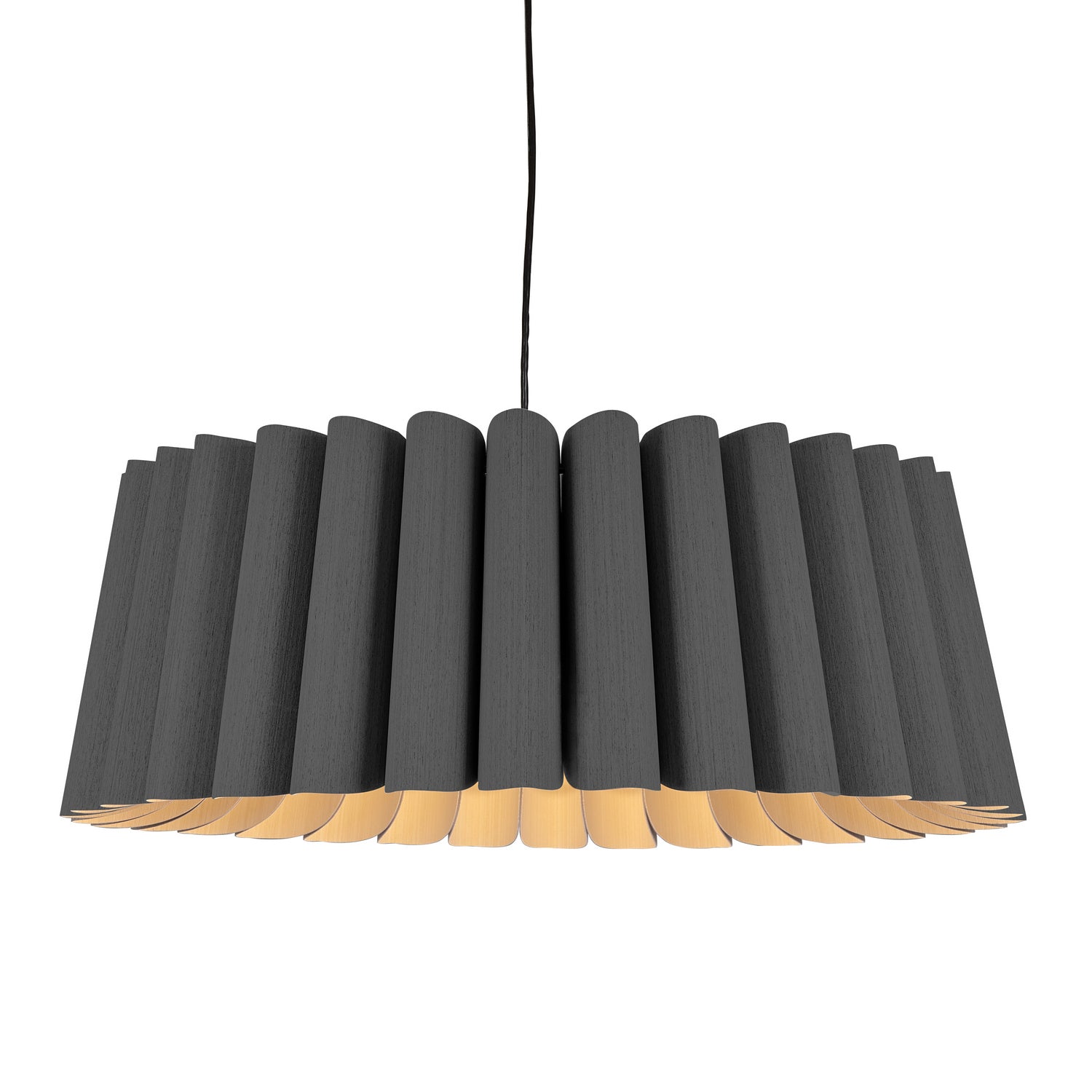 Bruck Lighting - WEPREN/80/EBY/ASH - One Light Pendant - WEP - Black