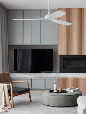 Beacon Lighting - 21065001 - 52"Ceiling Fan - Moto - White