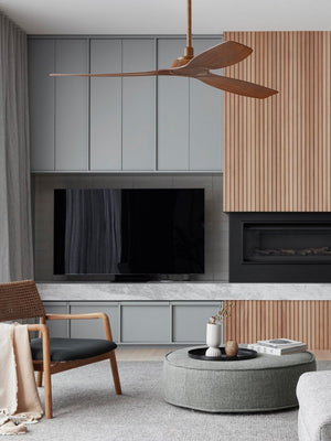 Beacon Lighting - 21065201 - 52"Ceiling Fan - Moto - Dark Koa