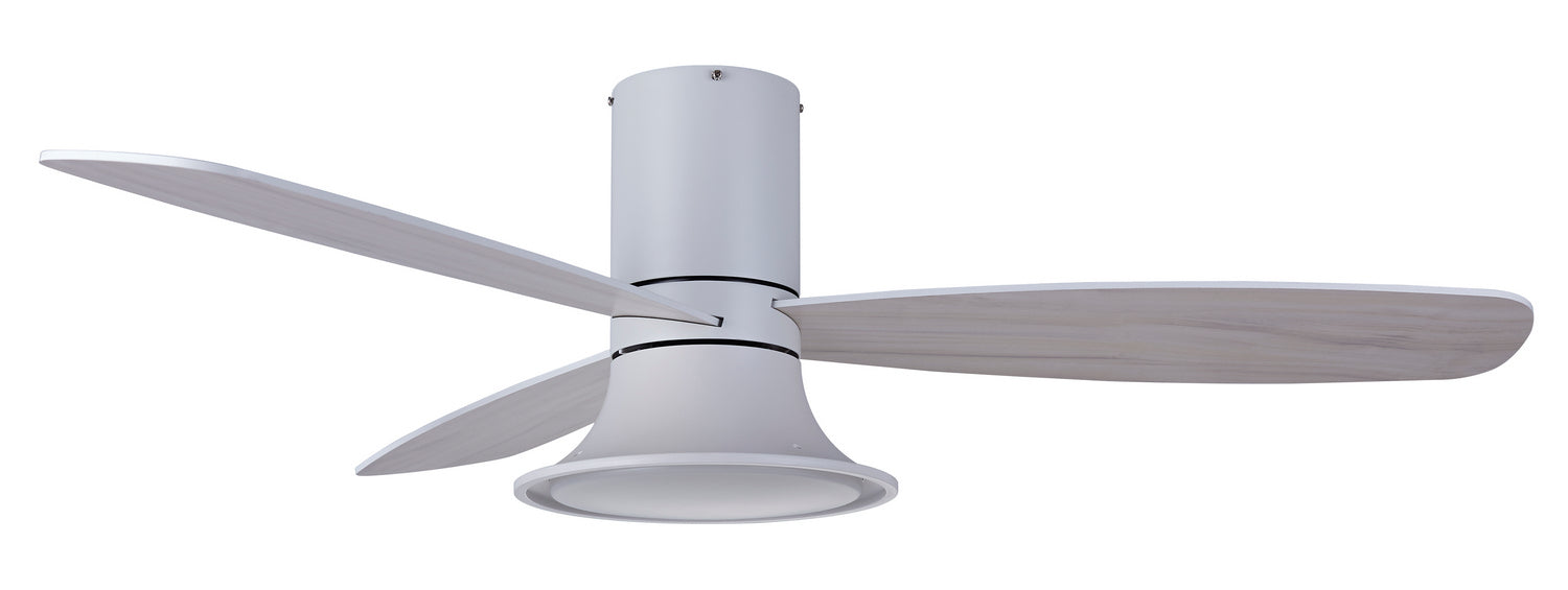 Beacon Lighting - 21066101 - 52"Ceiling Fan - Flusso - White