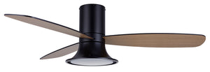 Beacon Lighting - 21066201 - 52"Ceiling Fan - Flusso - Black
