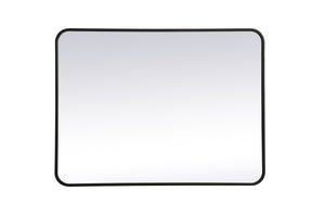 Elegant Lighting - MR802736BK - Mirror - Evermore - Black