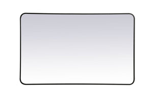 Elegant Lighting - MR803048BK - Mirror - Evermore - Black