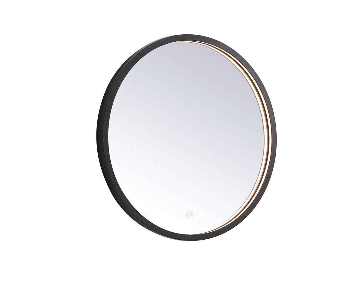 Elegant Lighting - MRE6021BK - LED Mirror - Pier - Black