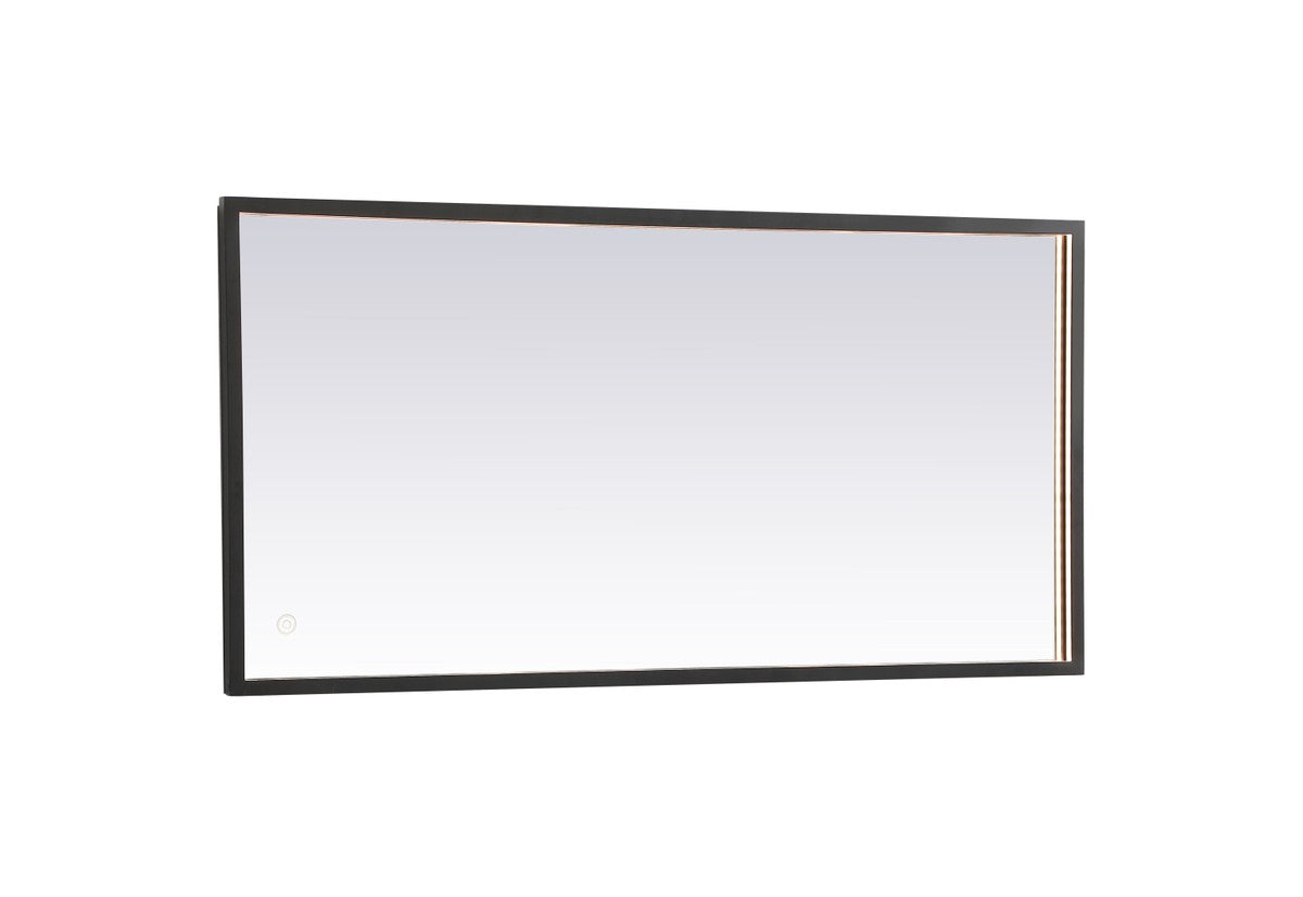 Elegant Lighting - MRE62040BK - LED Mirror - Pier - Black