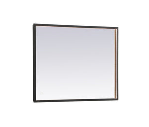 Elegant Lighting - MRE62430BK - LED Mirror - Pier - Black