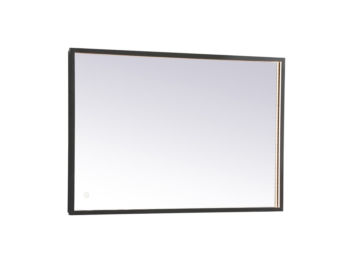 Elegant Lighting - MRE62436BK - LED Mirror - Pier - Black