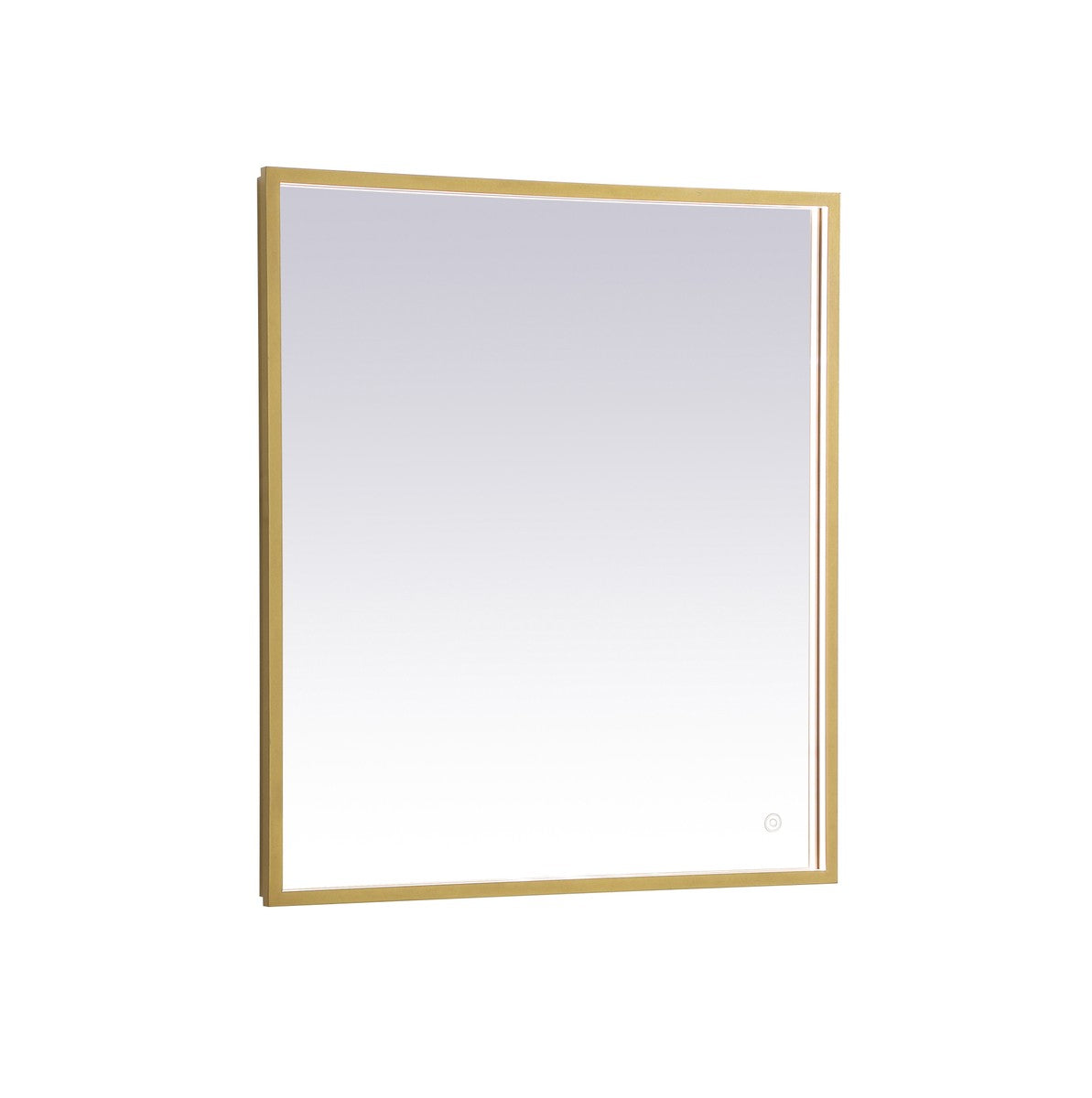 Elegant Lighting - MRE62730BR - LED Mirror - Pier - Brass