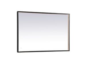 Elegant Lighting - MRE62740BK - LED Mirror - Pier - Black