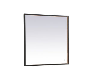 Elegant Lighting - MRE63030BK - LED Mirror - Pier - Black