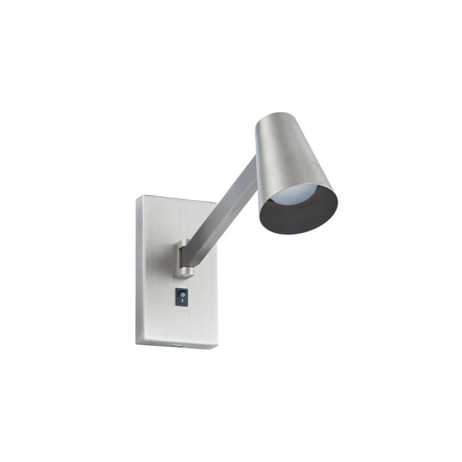 W.A.C. Lighting - BL-25214-BN - LED Swing Arm - Grisham - Brushed Nickel