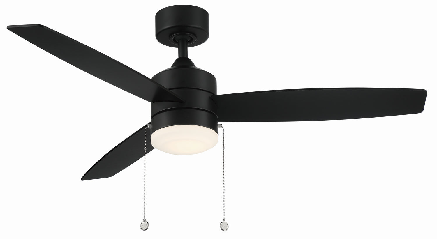 W.A.C. Lighting - F-072L-MB - Ceiling Fan - Atlantis - Matte Black